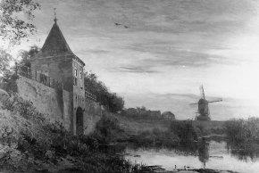Waterpoort te Enkhuizen, 1912, Willem Bastiaan Tholen