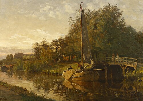 Bij de witte brug, 1900, Willem Bastiaan Tholen