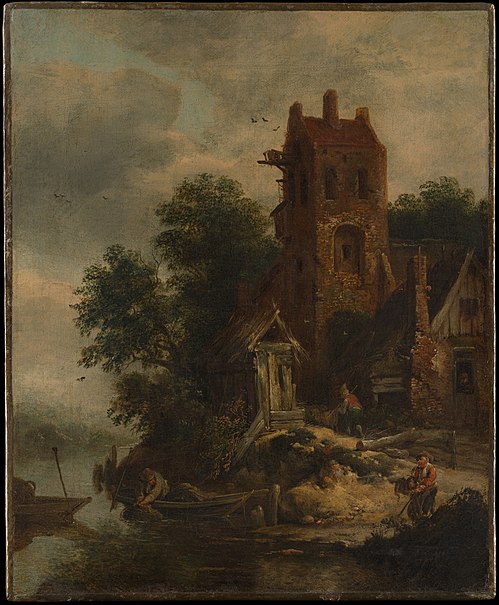 The Pigeon House, 1665, Roelof van Vries