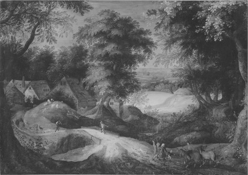 Landscape with a Farm, 1645, Pieter Brueghel le Jeune