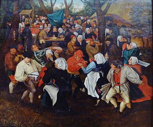 La Danse de noce, 1608, Pieter Brueghel le Jeune