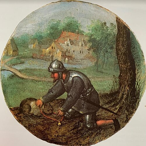 Belling the cat, 1596, Pieter Brueghel le Jeune