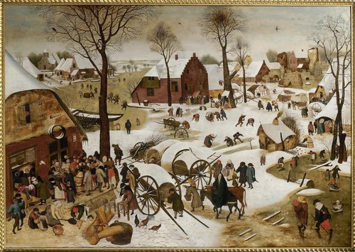 The Census in Bethlehem, 1609, Pieter Brueghel le Jeune