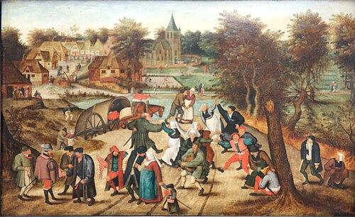 Le retour de pélerinage, 1610, Pieter Brueghel le Jeune
