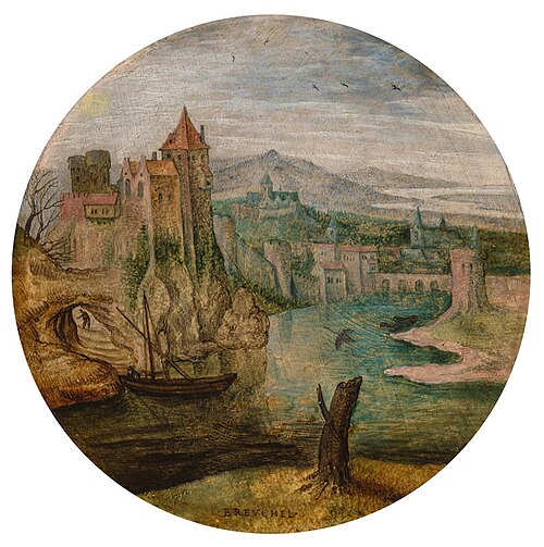 The River, , Pieter Brueghel le Jeune