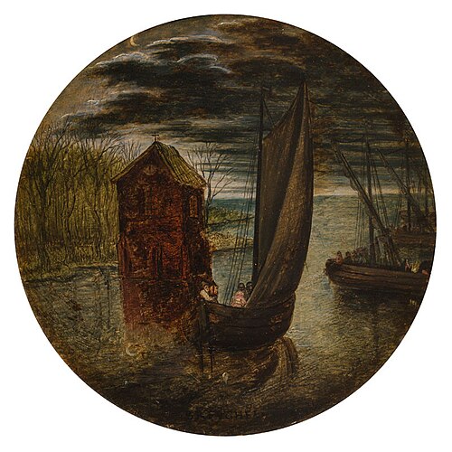 Mouth of the River, , Pieter Brueghel le Jeune