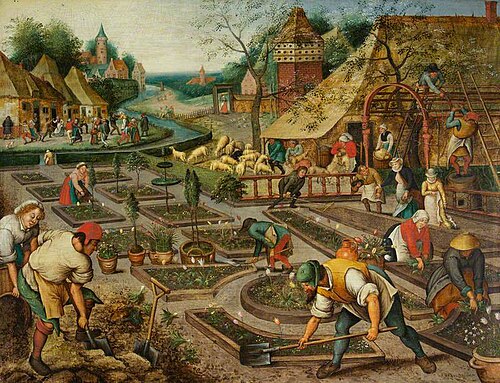 Spring, 1632, Pieter Brueghel le Jeune