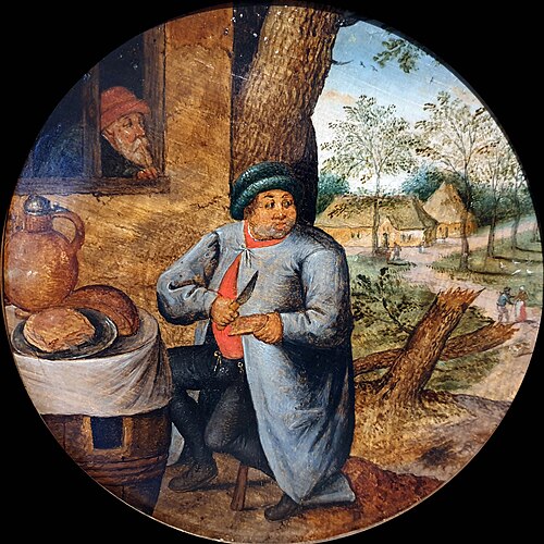 The bread eater, 1616, Pieter Brueghel le Jeune