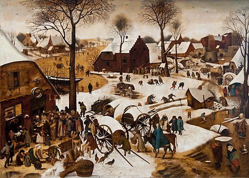 Census in Bethlehem by Pieter Brueghel the Younger, 1610, Pieter Brueghel le Jeune