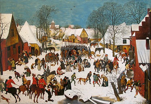 Le Massacre des Innocents, 1588, Pieter Brueghel le Jeune
