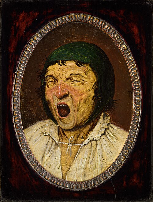 Le bâilleur, , Pieter Brueghel le Jeune