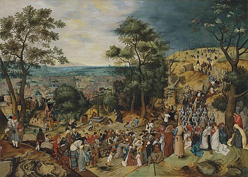The Road to Calvary, 1607, Pieter Brueghel le Jeune
