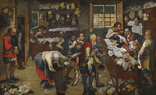 The Village Lawyer, 1616, Pieter Brueghel le Jeune