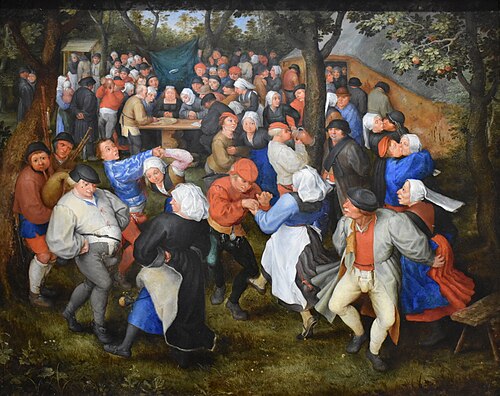 La Danse de noces, 1600, Pieter Brueghel le Jeune
