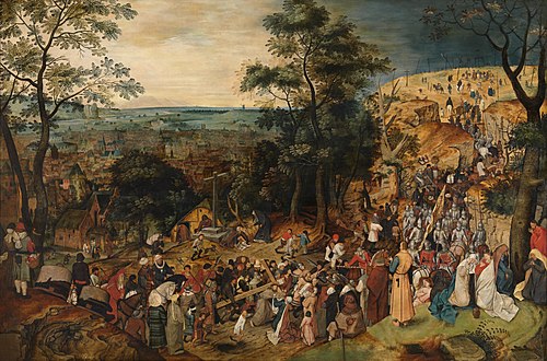 The Bearing of the Cross, 1650, Pieter Brueghel le Jeune