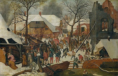 The Adoration of the Magi in the Snow, 1601, Pieter Brueghel le Jeune
