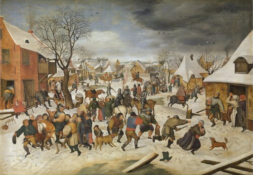 The Massacre of the Children at Bethlehem, 1601, Pieter Brueghel le Jeune
