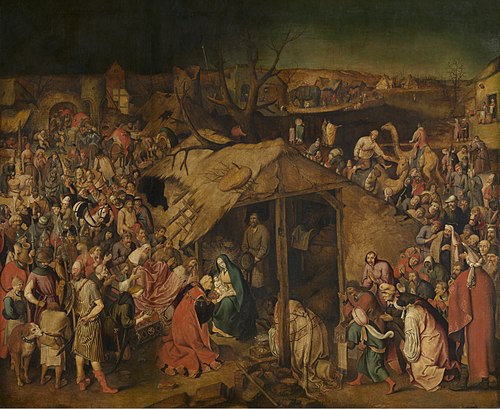 Adoration des mages, 1650, Pieter Brueghel le Jeune