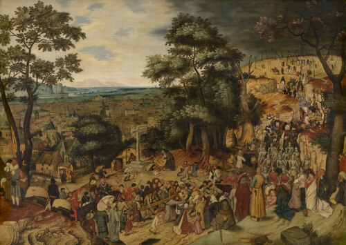 Christ carrying the cross, 1603, Pieter Brueghel le Jeune
