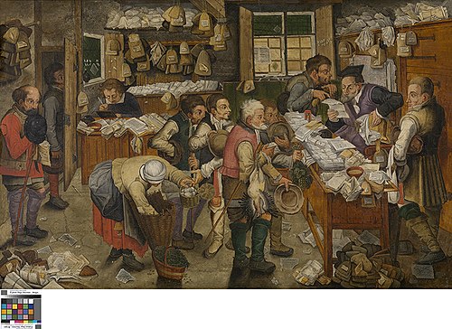 The Village Lawyer, 1620, Pieter Brueghel le Jeune