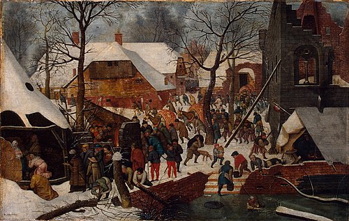 Adoration des mages, 1586, Pieter Brueghel le Jeune