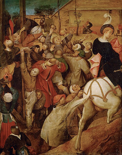 Feast of St Martin, 1587, Pieter Brueghel le Jeune