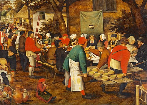 Le Repas de noce, 1630, Pieter Brueghel le Jeune