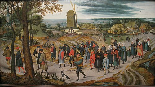 The Marriage Procession, 1623, Pieter Brueghel le Jeune