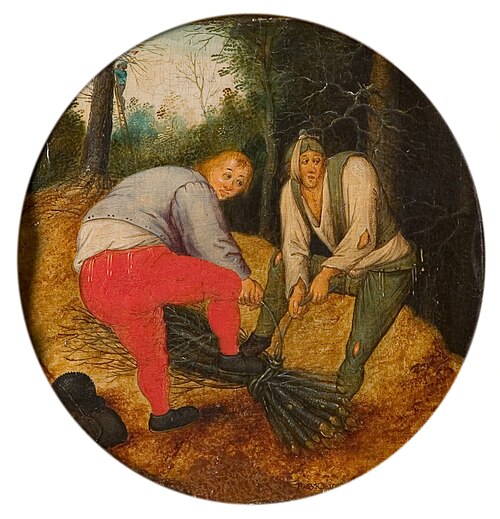 Paysans faisant des fagots, 1608, Pieter Brueghel le Jeune