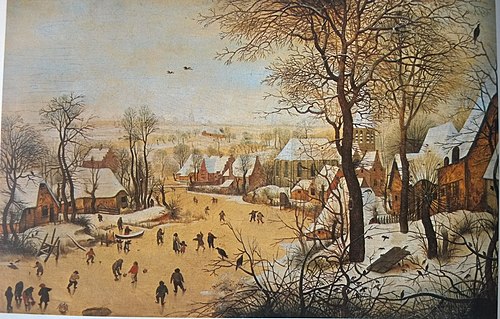Winter Landscape with Bird Trap, 1630, Pieter Brueghel le Jeune