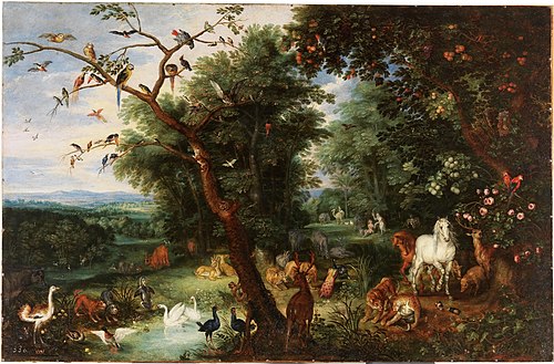 Earthly Paradise, 1626, Pieter Brueghel le Jeune