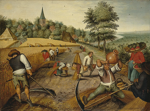 La moisson (Allégorie de l'été), 1620, Pieter Brueghel le Jeune