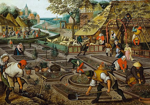 printemps, , Pieter Brueghel le Jeune