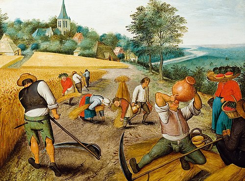 l'été, , Pieter Brueghel le Jeune