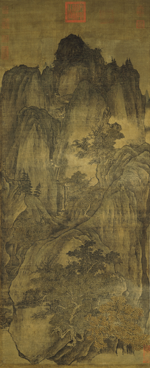 Evening Colors over Autumn Mountains, , Guan Tong