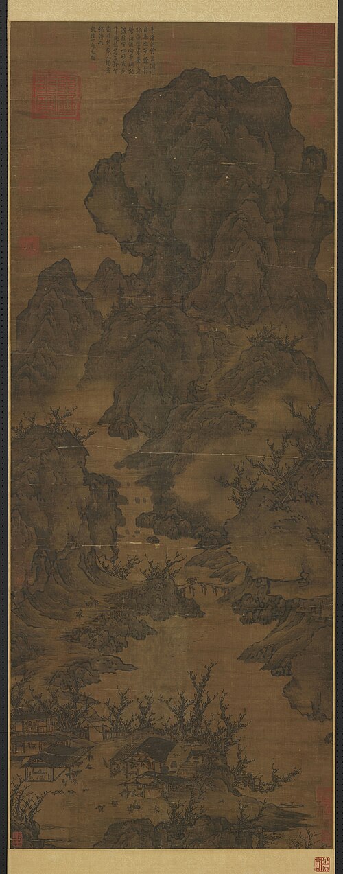 Travelers in a Mountain Pass, , Guan Tong