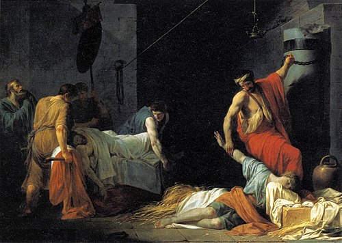 The Funeral of Miltiades, 1782, Jean-François Pierre Peyron