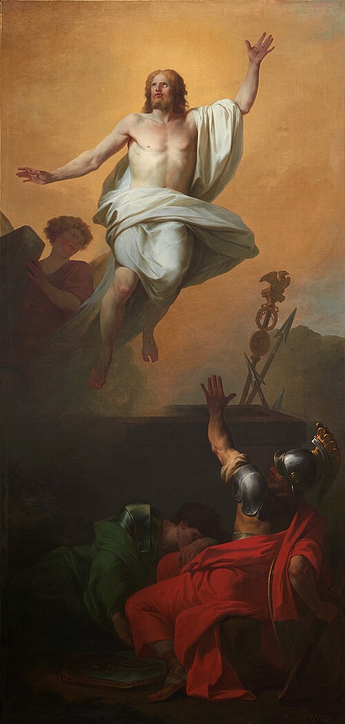 La Résurrection, 1784, Jean-François Pierre Peyron
