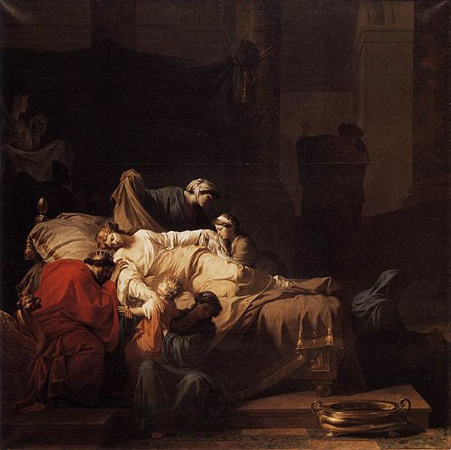 La mort d'Alceste, 1785, Jean-François Pierre Peyron