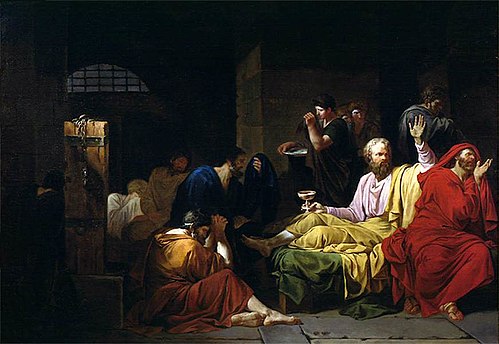 La Mort de Socrate, 1788, Pierre Peyron