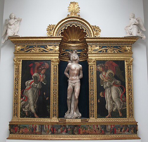 Tabernacle de San Sebastiano, 1476, Antonio Rossellino