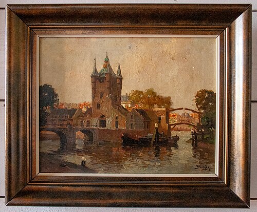 Zuidhavenpoort, 1925, Ben Viegers