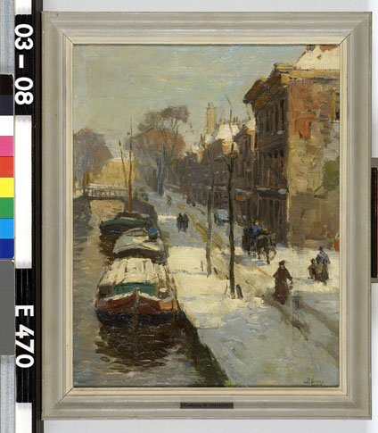 Stadsgezicht, 1923, Ben Viegers