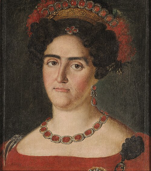 Portrait of María Francisca de Braganza, 1817, José Aparicio