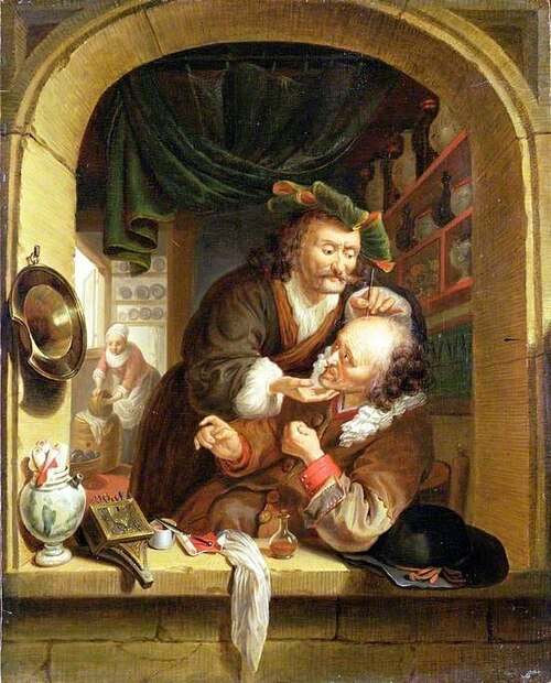 The Barber Surgeon, 1662, Heiman Dullaert