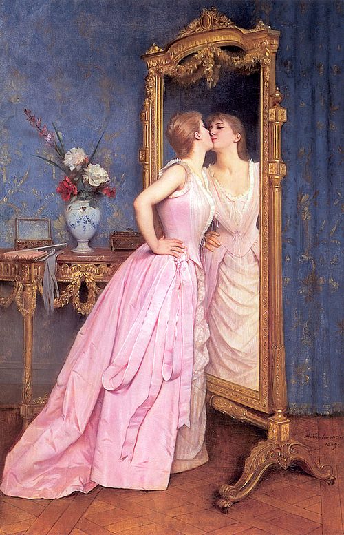 Vanity, 1889, Auguste Toulmouche
