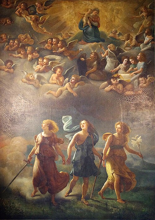 Les Messagers célestes, 1850, Jean Broc