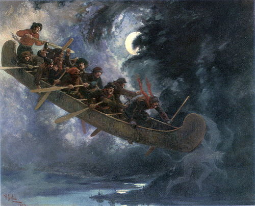 La Chasse-galerie, 1906, Henri Julien