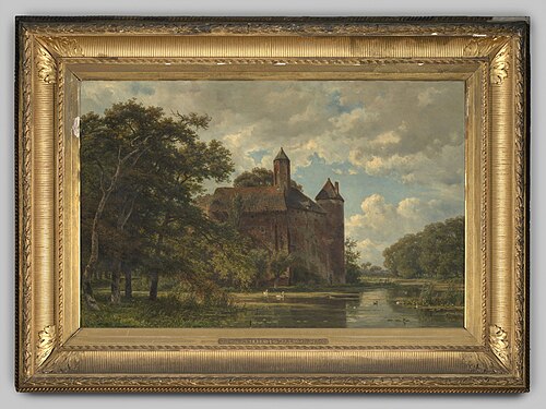 Kasteel Waardenburg, 1870, Jan Willem van Borselen