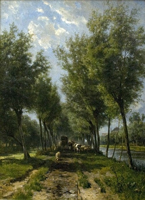 De weg van Polsbroekerdam, 1860, Jan Willem van Borselen